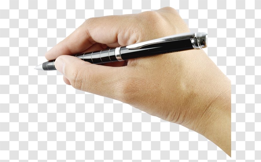 Ballpoint Pen Writing - Fond Blanc Transparent PNG