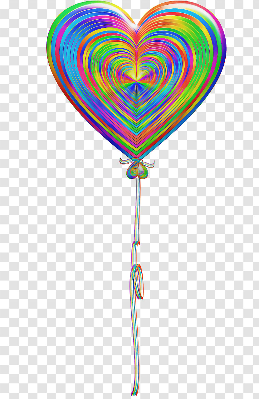 Line Heart Balloon M-095 Geometry Transparent PNG