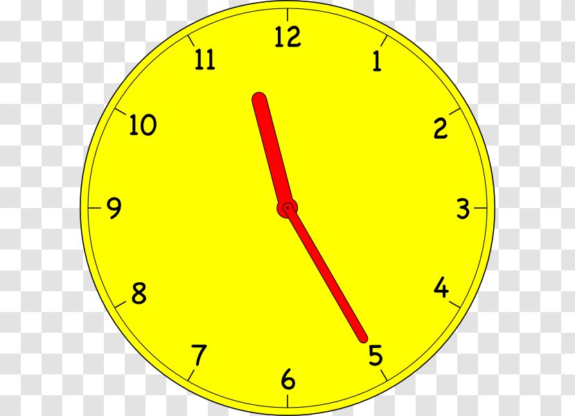 Clip Art Alarm Clocks Vector Graphics Openclipart - Jam Dinding - Clock Transparent PNG