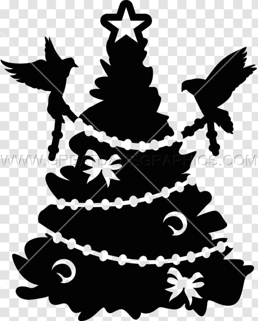 Fir Christmas Ornament Spruce Tree Silhouette Transparent PNG