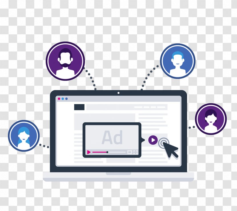 Targeted Advertising Online Campaign - Audience Transparent PNG