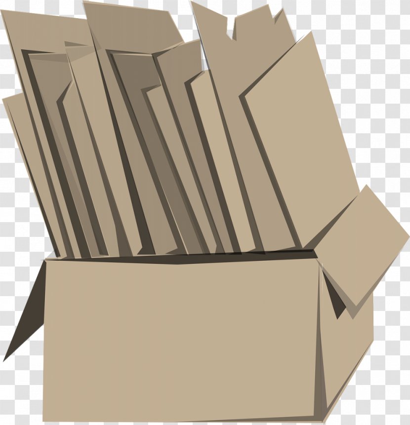 Paper Cardboard Box Carton Clip Art - Container - Packing Clipart Transparent PNG