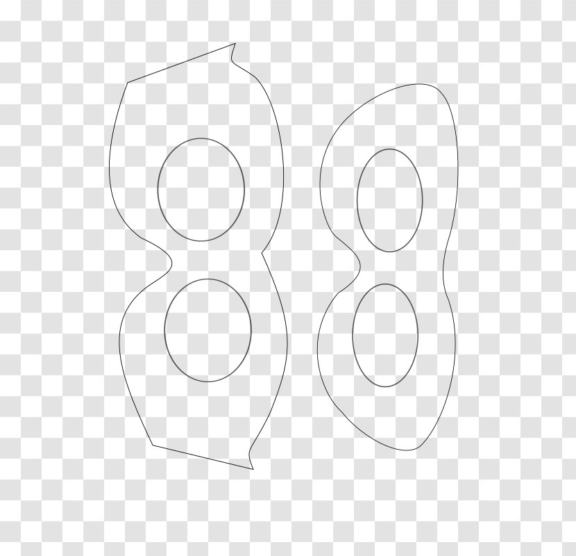 Circle Line Art Angle - Drawing Transparent PNG