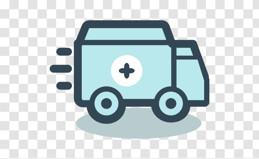 Icon Design Iconfinder - Ambulance Transparent PNG