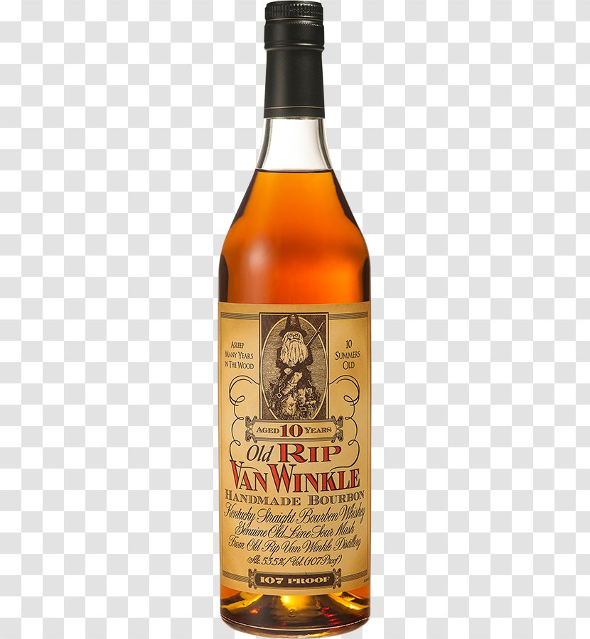 Bourbon Whiskey Distilled Beverage Rye Pappy Van Winkle's Family Reserve - Whisky - Bottle Transparent PNG