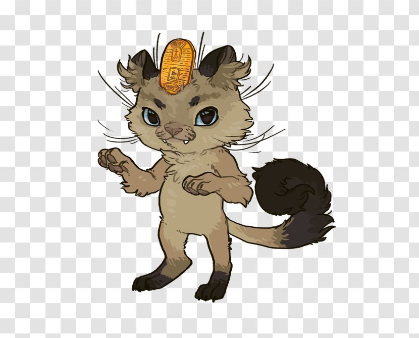 Whiskers Meowth Kitten - Cat Like Mammal Transparent PNG