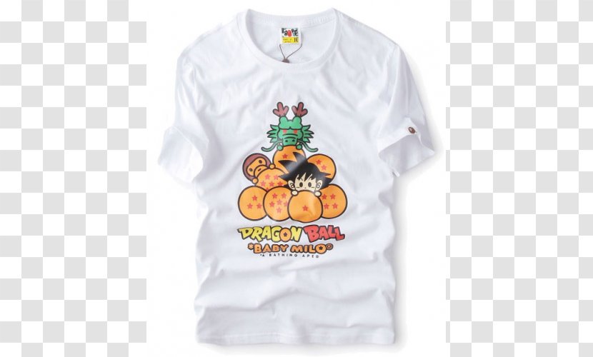 T-shirt Goku Sleeve Clothing A Bathing Ape Transparent PNG
