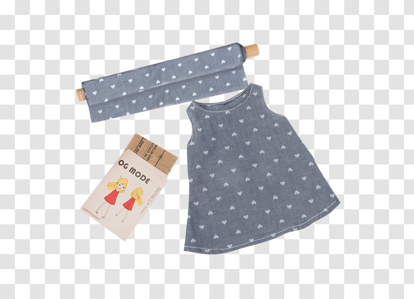 Dollhouse Clothing Accessories Toy Dress - Polka Dot - Doll Transparent PNG