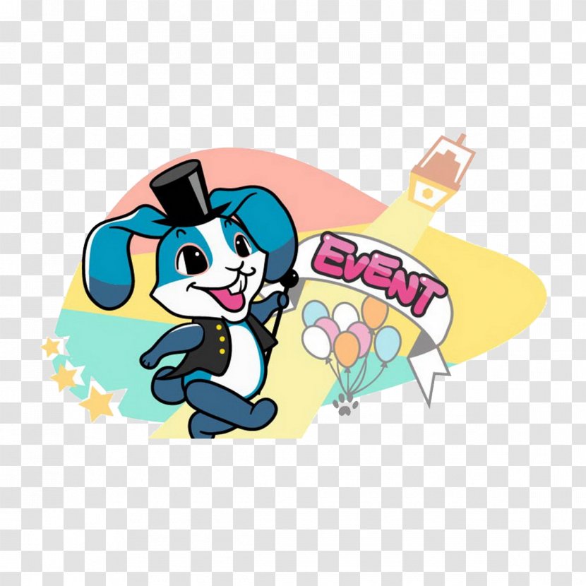 Cartoon Child Illustration - Cute Bunny Transparent PNG