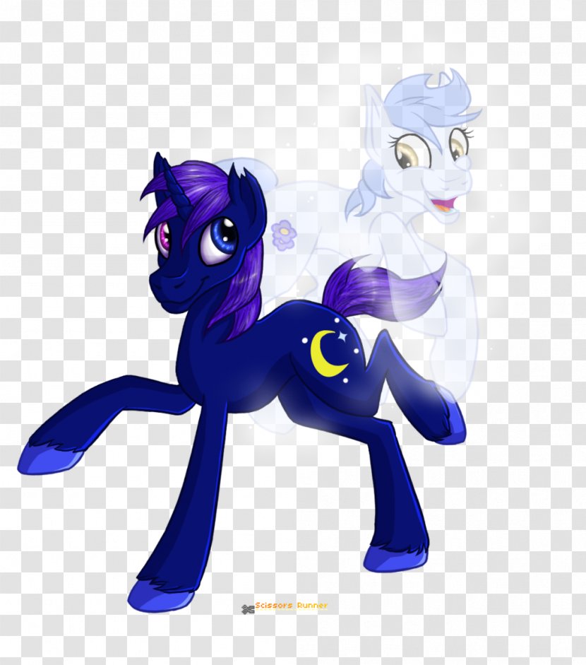 Pony Horse Cartoon Figurine Tail - Violet Transparent PNG