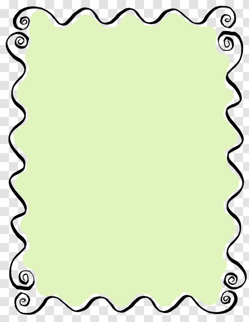 Picture Frames Drawing Clip Art - Line - Creative Hand-painted Border Transparent PNG
