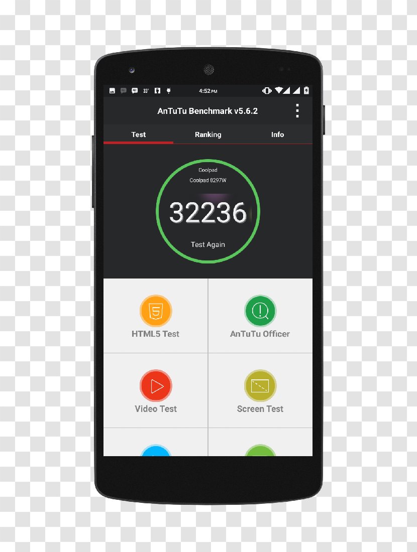 AnTuTu Benchmark Android Huawei Mobile Phones - Phone Transparent PNG