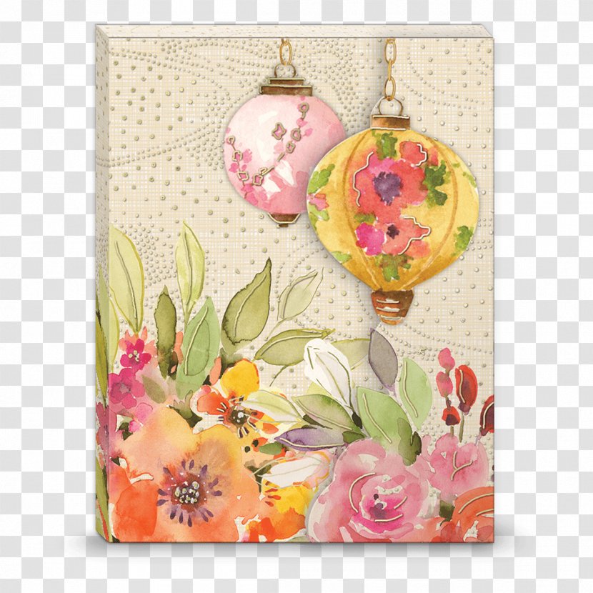 Floral Design Chinoiserie Greeting & Note Cards Decorative Arts - Envelope - Lotus Lantern Transparent PNG