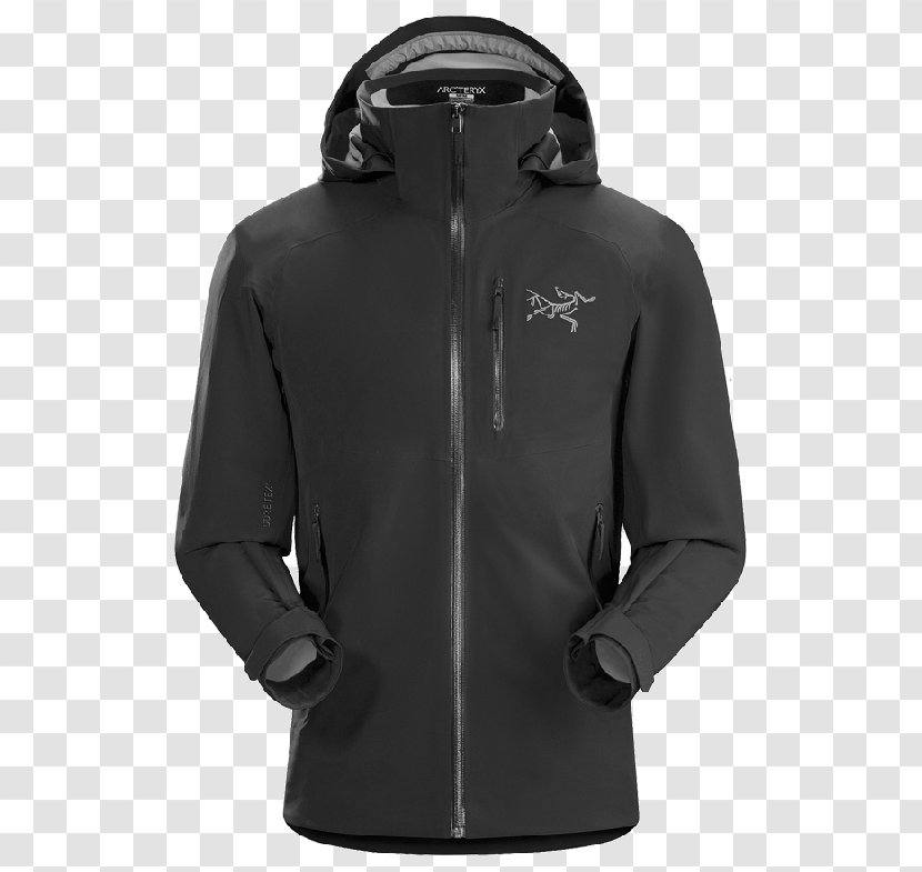 Hoodie Arc'teryx Shell Jacket Robe - Hood Transparent PNG