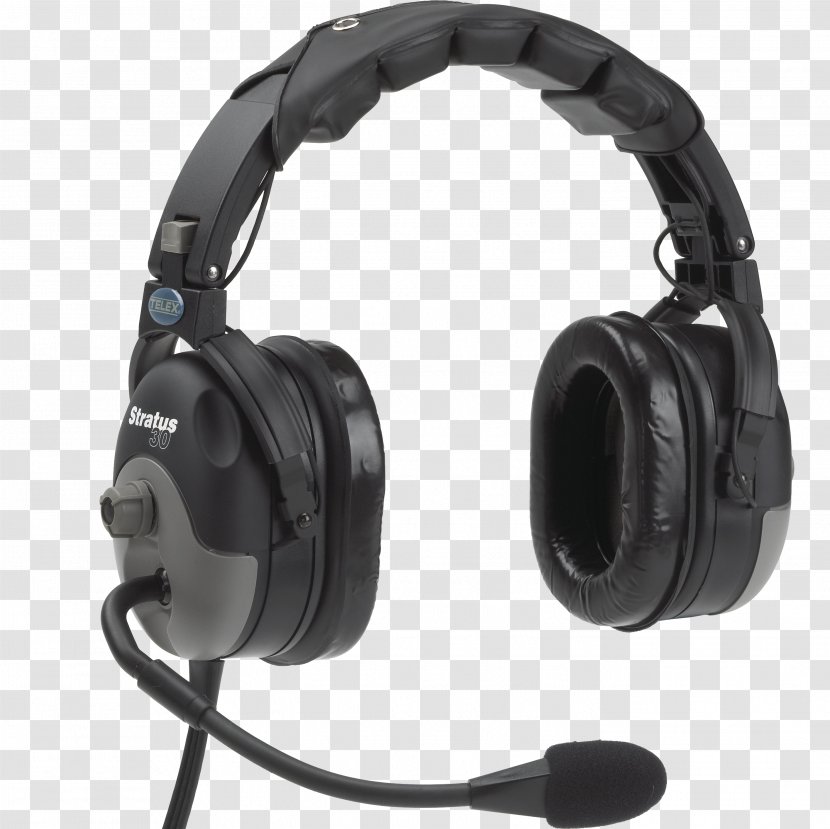 Airplane Headphones Active Noise Control Headset Telex - Technology - 30 Transparent PNG
