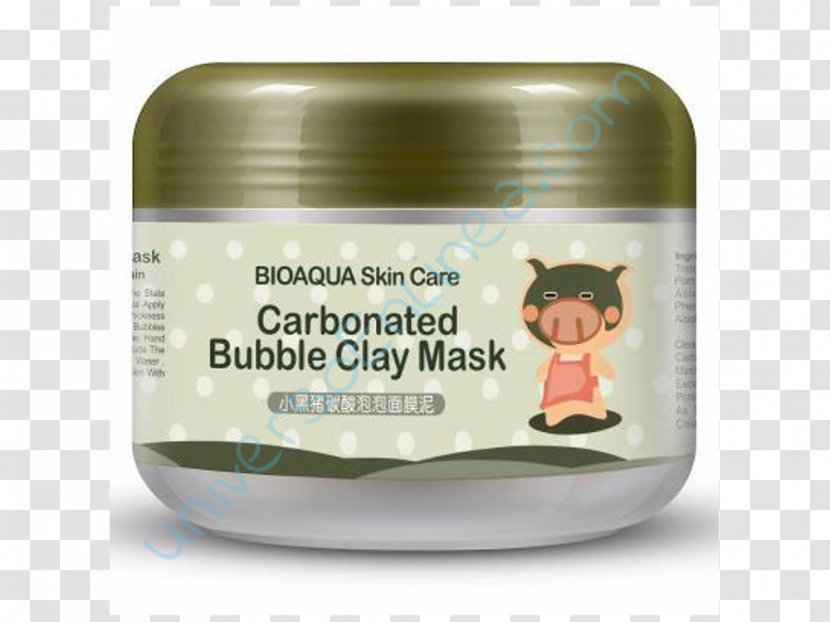 Elizavecca Milky Piggy Carbonated Bubble Clay Mask Facial Comedo Transparent PNG