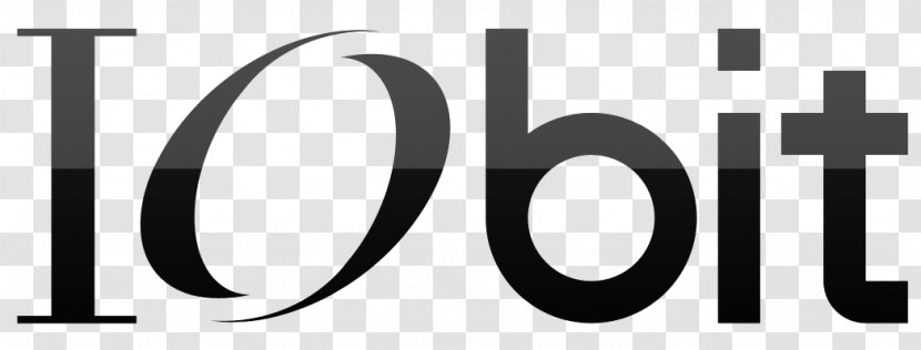 Logo Number Brand Product Design - Black And White - Iobit Transparent PNG