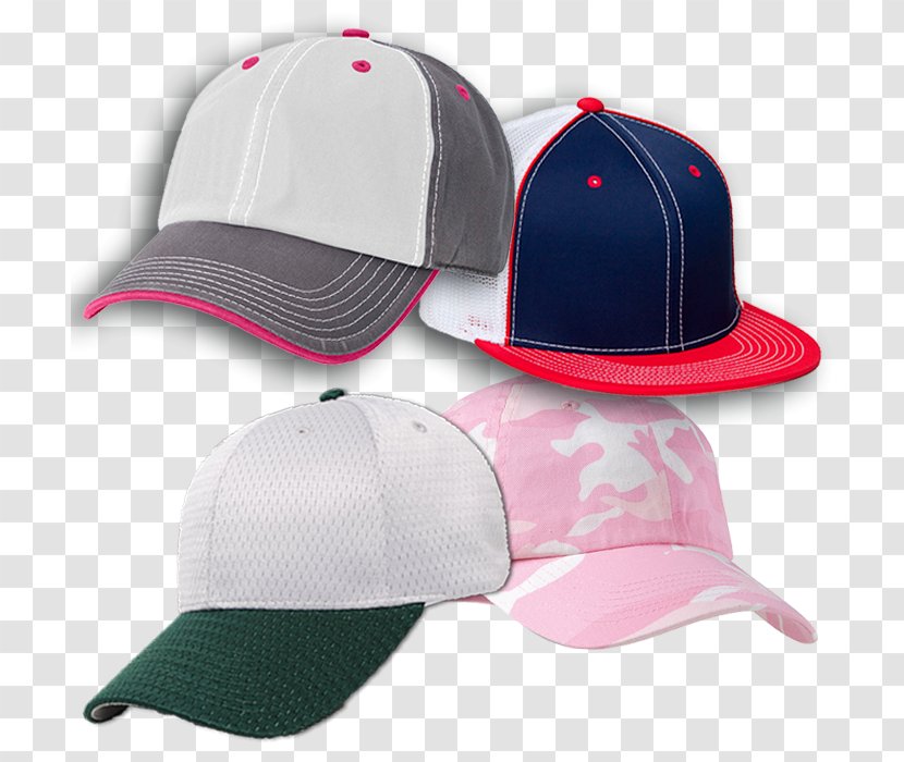 Baseball Cap Textile Decal Fullcap - Brand - Caps Transparent PNG