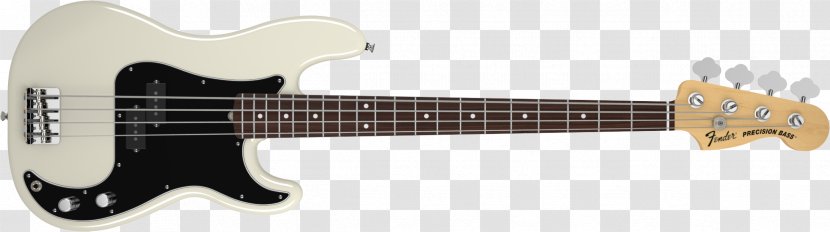 Fender Precision Bass Squier Guitar Jazz - Silhouette Transparent PNG