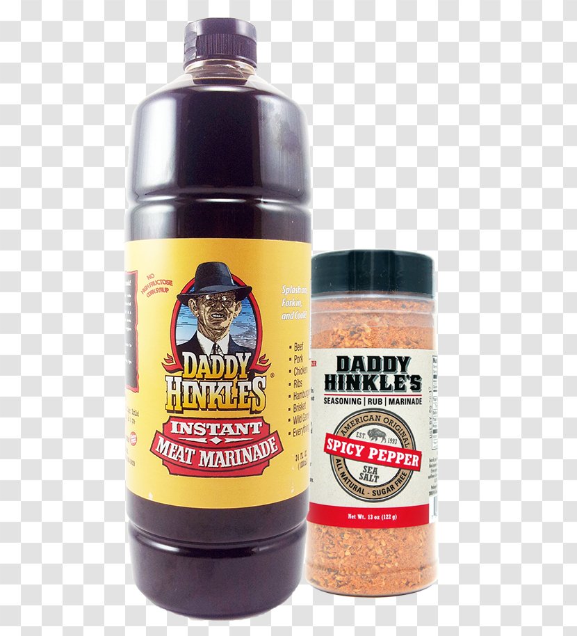 Daddy Hinkle's Inc Condiment Quart Spice Marination - Garlic - Sugar Transparent PNG