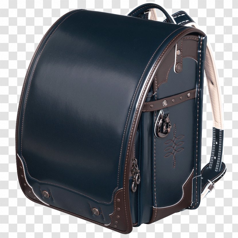 Randoseru Handbag Leather Satchel Rodeo - Navy Blue - RODEO Transparent PNG