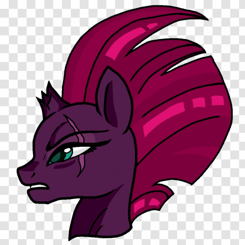 My Little Pony: The Movie Tempest Shadow Fan Art - Pink - Pony Transparent PNG