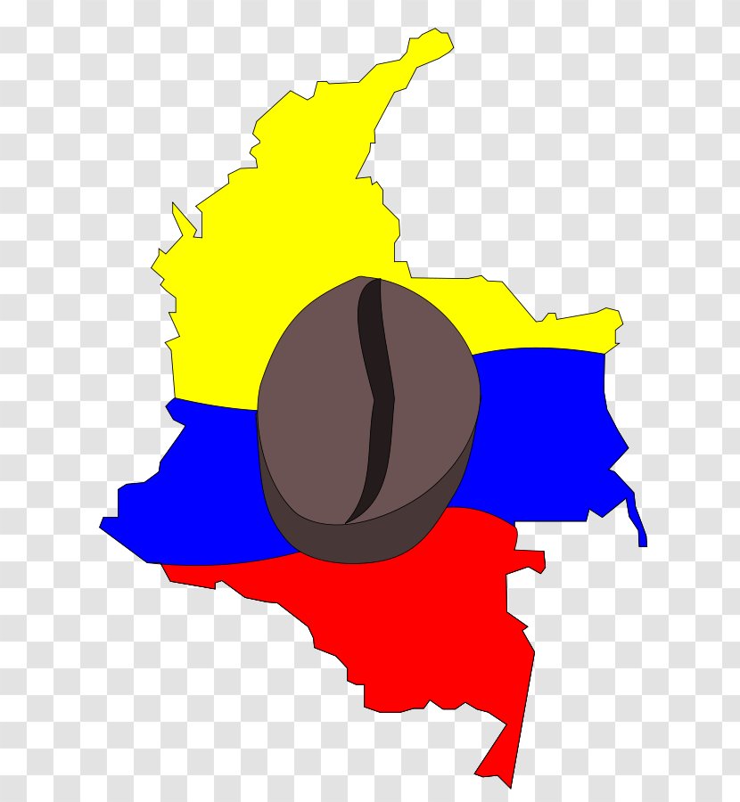 Flag Of Colombia Map - Stock Photography - Math Picturs Transparent PNG