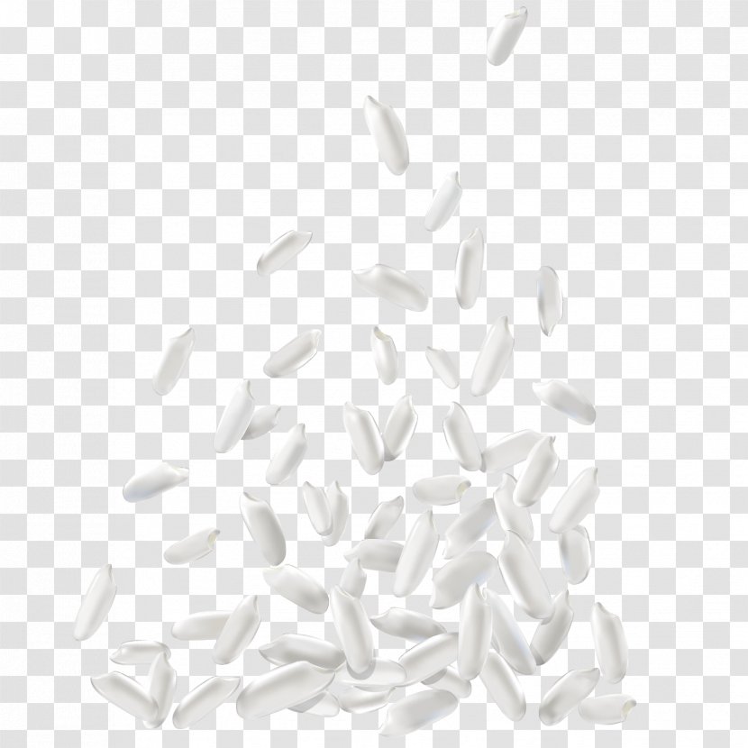 Onigiri White Rice - Cereal - Vector Transparent PNG