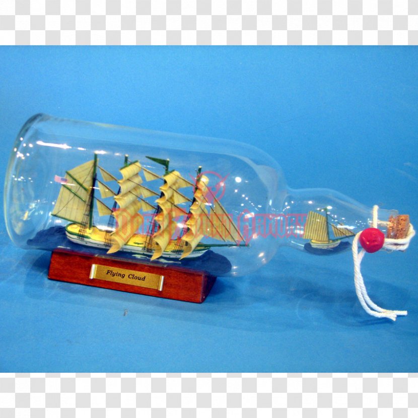 USS Constitution Cutty Sark Ship Model Glass Bottle - Plastic Transparent PNG