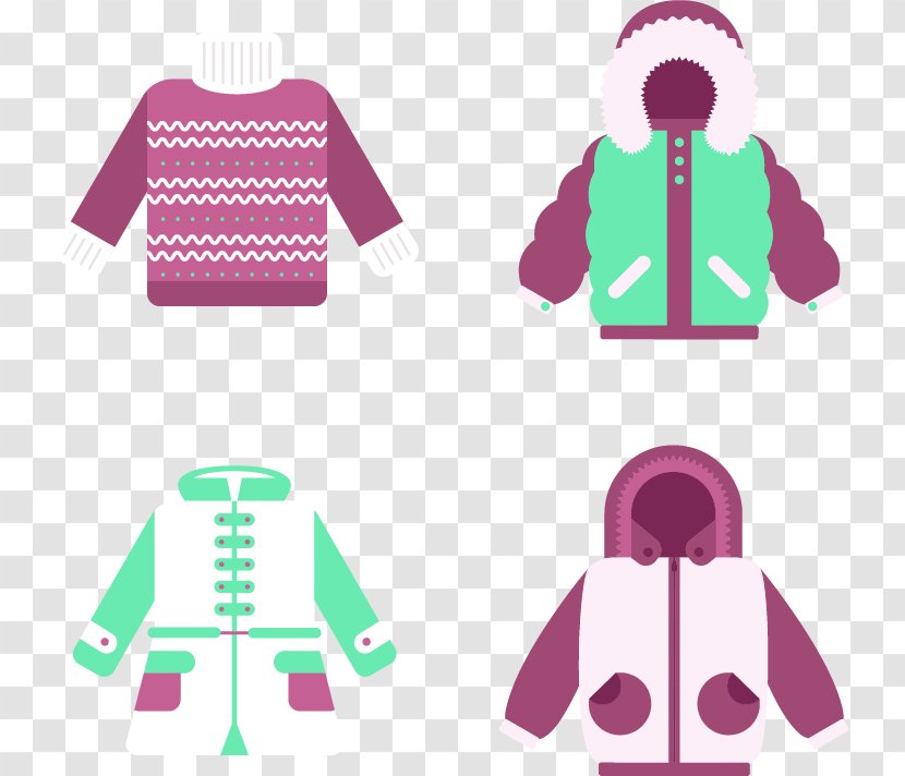 T-shirt Outerwear Sweater - Jacket - Winter Coat Transparent PNG