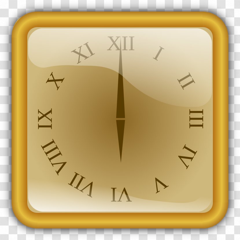 Clock Face Roman Numerals Time - Objects Transparent PNG