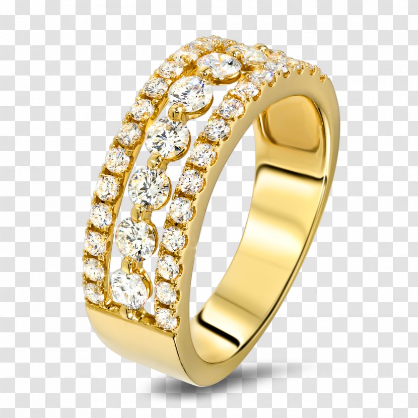 Jewellery Wedding Ring Gold Diamond - Fashion Accessory Transparent PNG