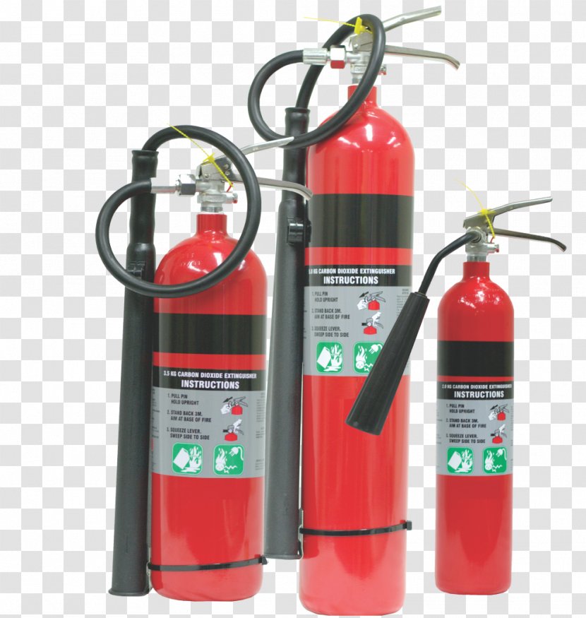 Fire Extinguishers Carbon Dioxide ABC Dry Chemical Hose - Class B - Extinguisher Transparent PNG