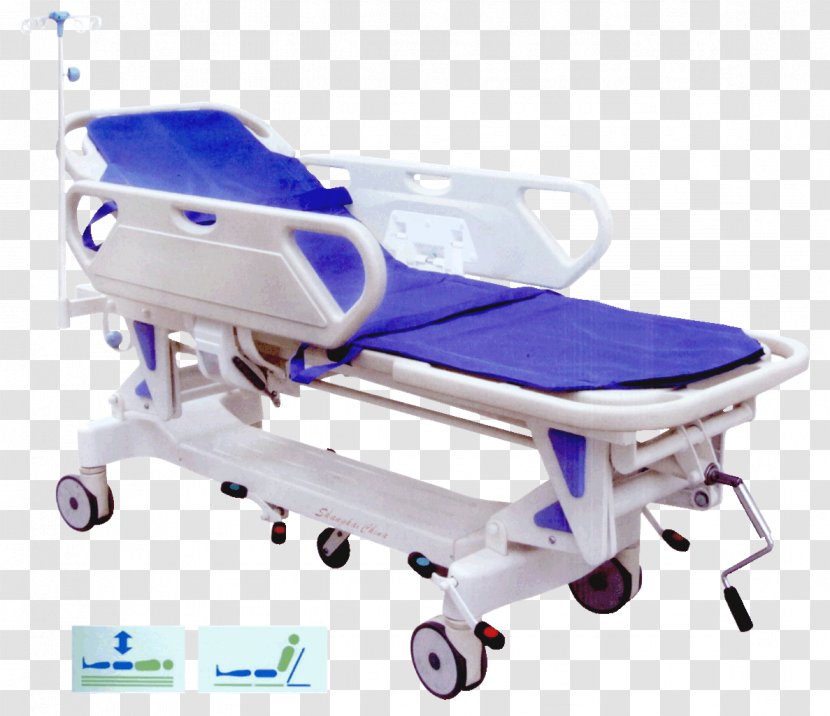 Stretcher Patient Medical Emergency Hospital Medicine - Ambulance Transparent PNG