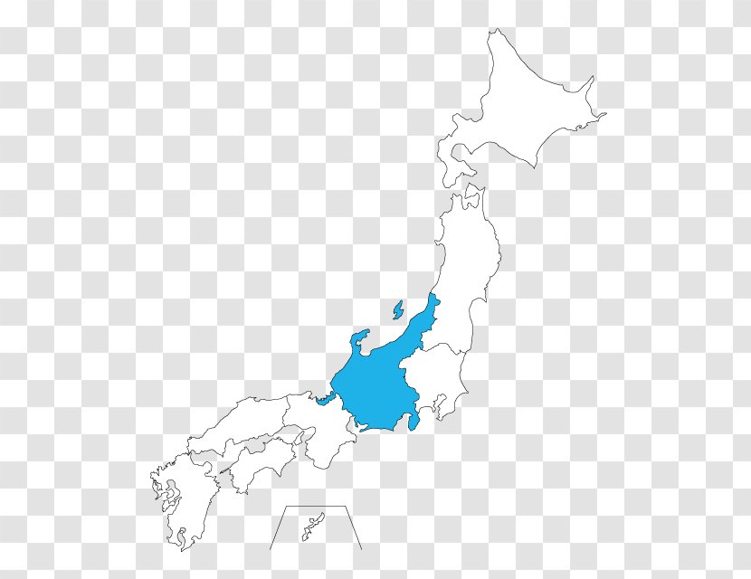 Chūbu Region Japanese Maps Chubu Centrair International Airport Prefectures Of Japan - Tohoku - Map Transparent PNG