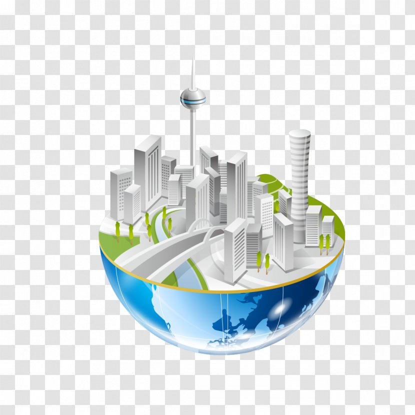 Web Template Design - World Wide - Earth City Transparent PNG