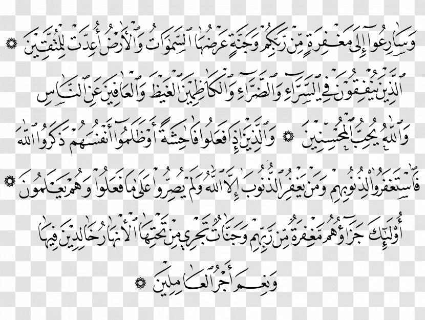 Qur'an Al Imran Al-Fatiha Ayah Surah - Watercolor - Islamic Calligraphy Pdf Transparent PNG