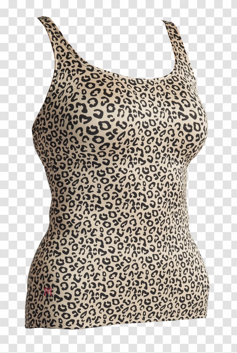 Sleeveless Shirt Top Outerwear Blouse - Silhouette - Leopard Transparent PNG