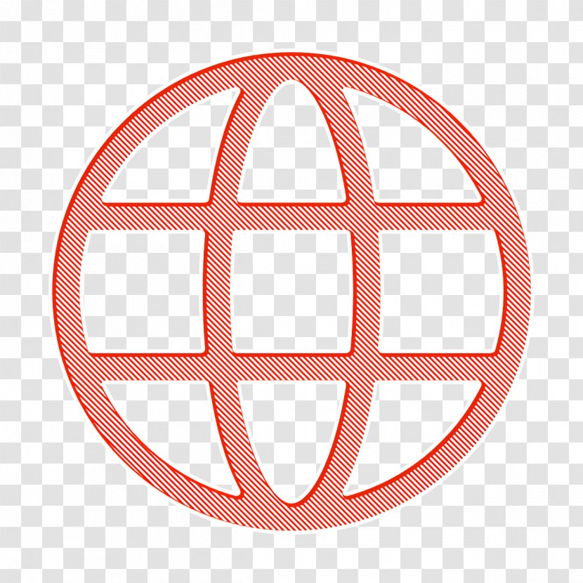 Geography Icon Lineal Interface World Wide Web - Logo Symbol Transparent PNG