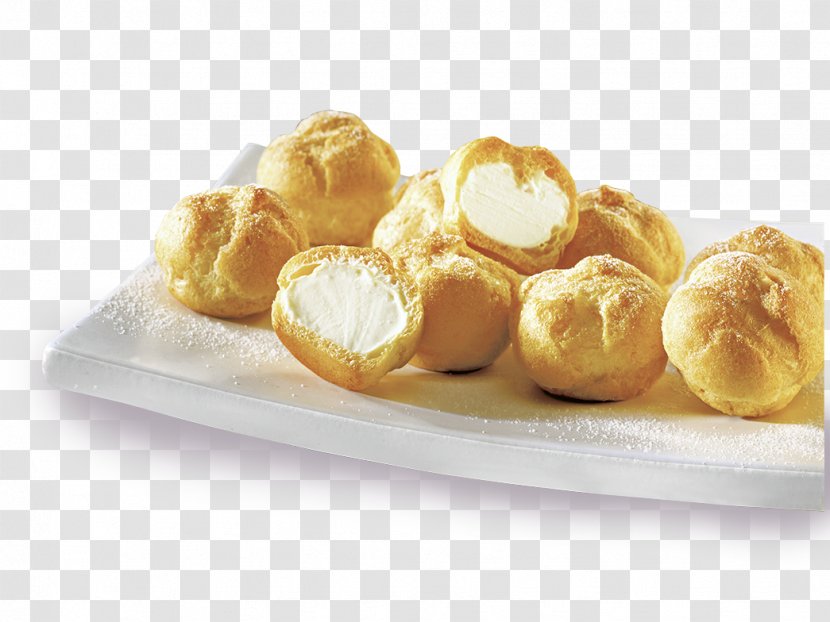 Profiterole Gougère Yorkshire Pudding Bakpia Danish Pastry - Ciabatta Burger Transparent PNG