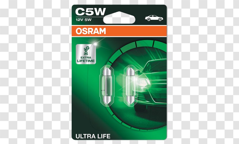 Incandescent Light Bulb Osram Car Lighting - Headlamp Transparent PNG