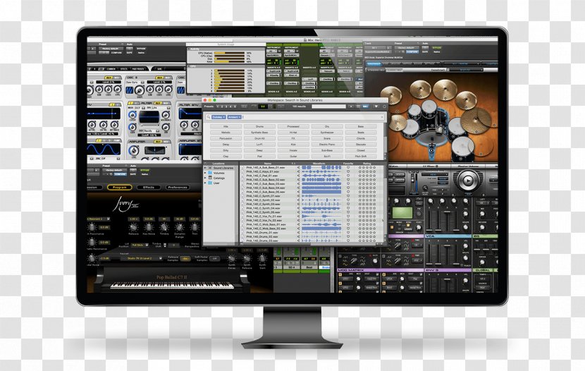 Avid Pro Tools Dauerlizenz DAW-Software Digital Audio Workstation Upgrade - Dawsoftware Transparent PNG