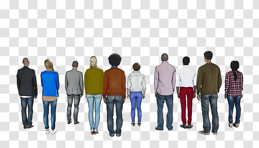 Social Group People Youth Team Community - Queue Area - Collaboration Crowd Transparent PNG