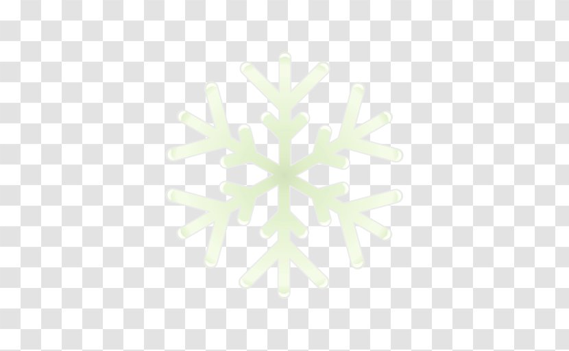 Snowflake Pattern - White - Green Fresh Snow Effect Elements Transparent PNG