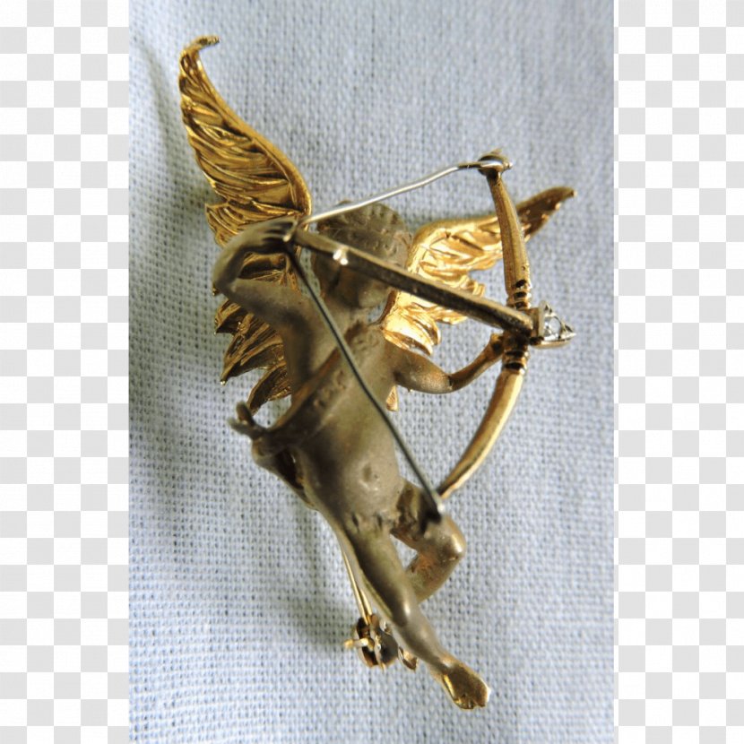 Bronze 01504 Metal Figurine - Cupid Transparent PNG