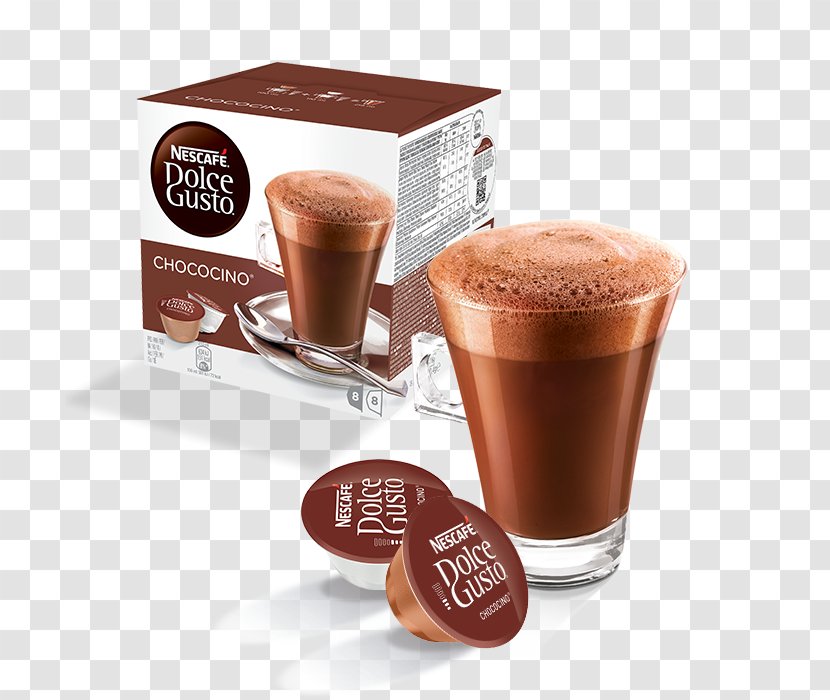 Dolce Gusto Hot Chocolate Milk Coffee Caffè Mocha - Frapp%c3%a9 Transparent PNG