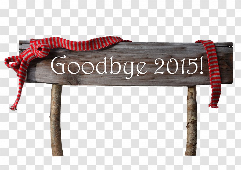 New Year's Day Christmas Card Year - Tree - Stake Goodbye Transparent PNG
