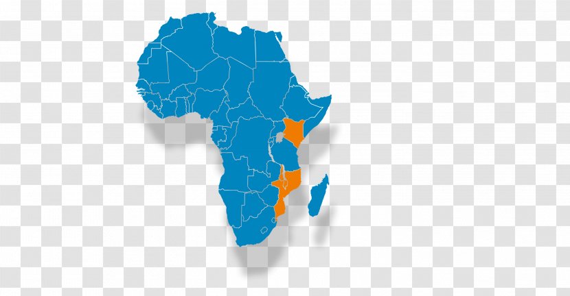 Africa Blank Map Vector Graphics - World Transparent PNG