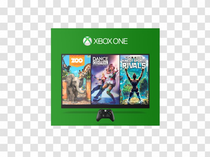 Kinect Sports Rivals Black Xbox One - Microsoft Transparent PNG