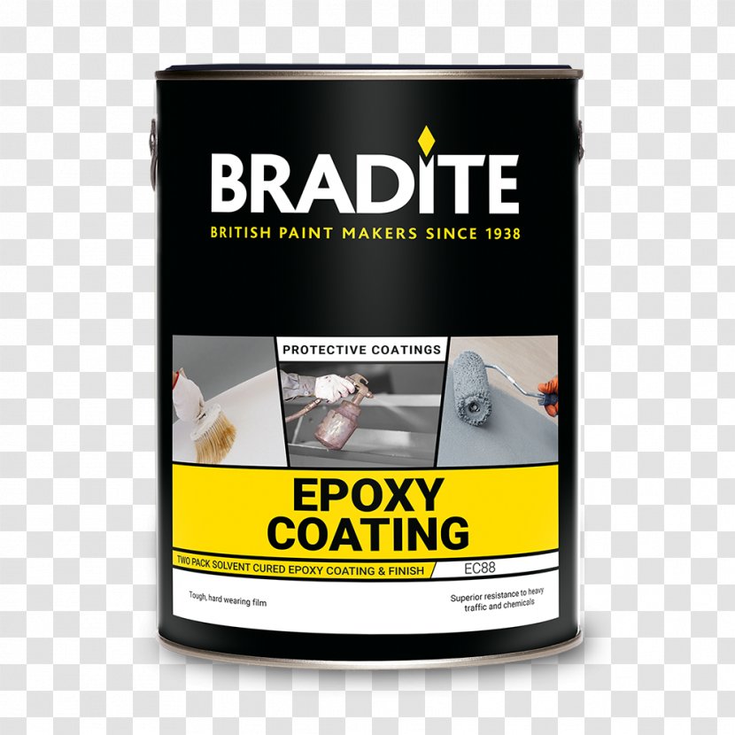 Bradite Paint Primer Industry Coating - Floor Transparent PNG